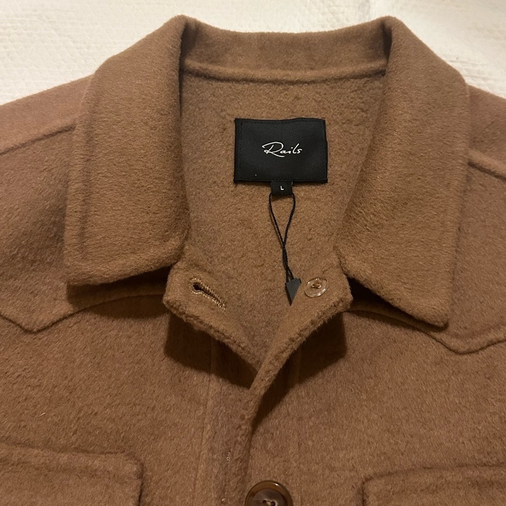 NWT💕 Rails Easton Jacket in Camel SZ Large - Picture 5 of 6